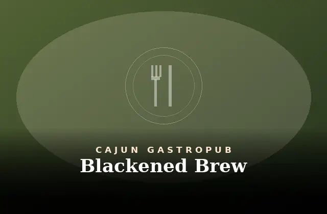 Blackened Brew Menu With Prices