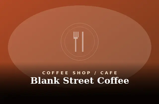 Blank Street Menu With Prices