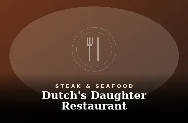 Dutch’s Daughter Menu With Prices