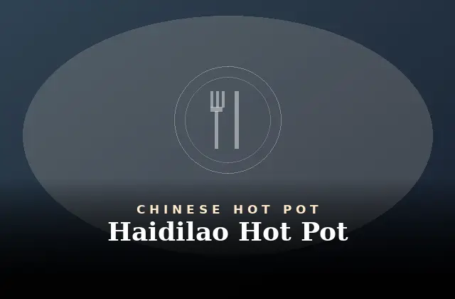 Haidilao Hot Pot Flushing Menu With Prices