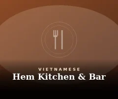 Hem Kitchen And Bar Menu With Prices
