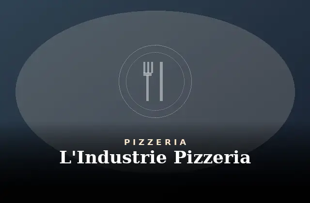 L’Industrie Menu With Prices