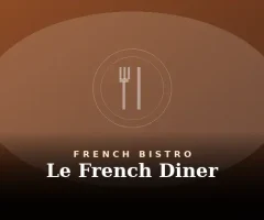 Le French Diner Menu With Prices