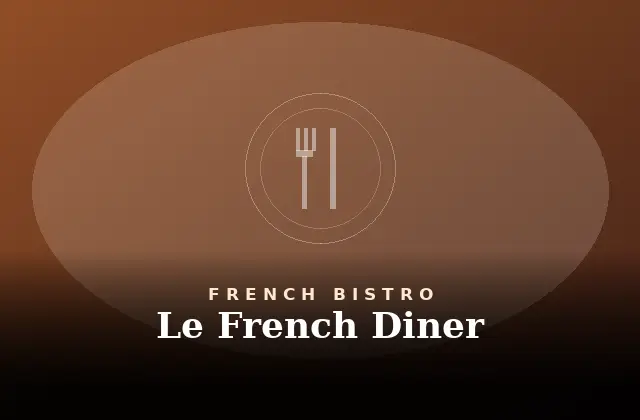 Le French Diner Menu With Prices