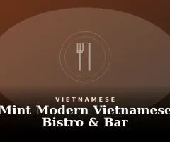 Mint Modern Vietnamese Menu With Prices