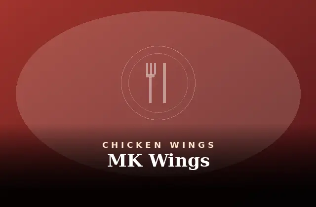 MK Wings Menu With Prices