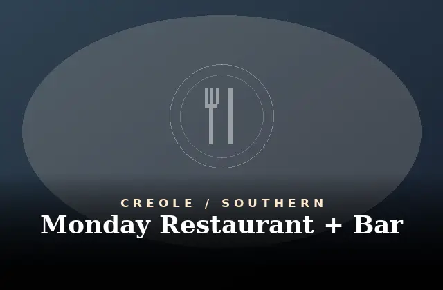 MondayNOLA Menu With Prices