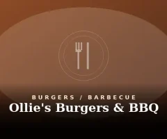 Ollie’s Burgers & BBQ Menu With Prices