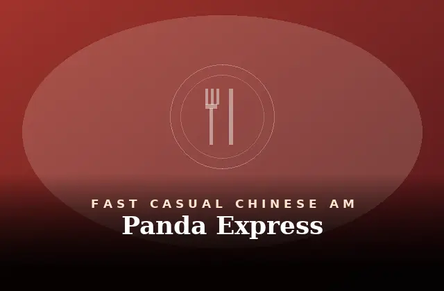 Panda Express Menu With Prices