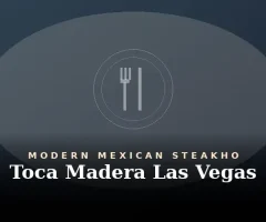 Toca Madera Las Vegas Menu With Prices