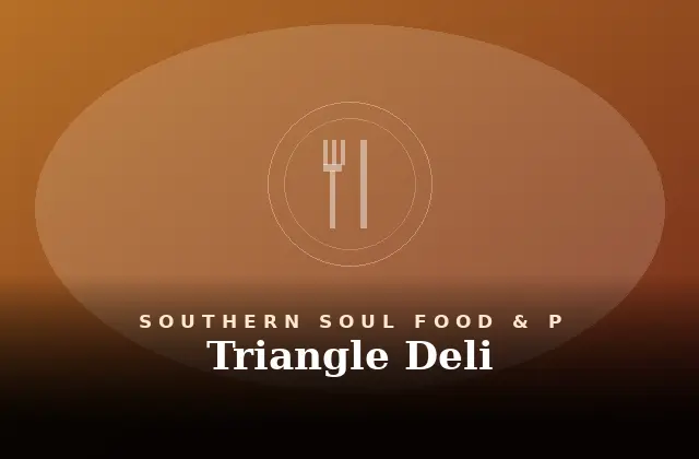 Triangle Deli Menu With Prices