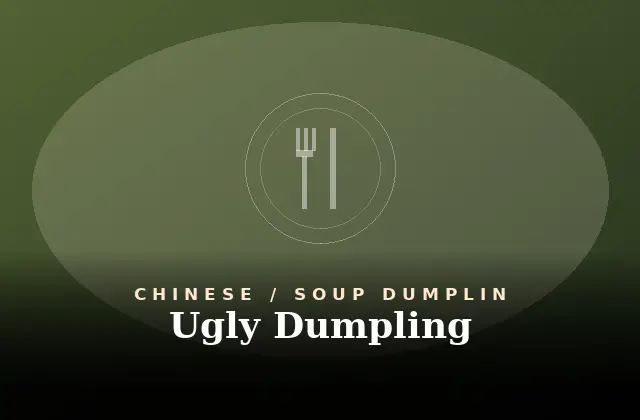 Ugly Dumpling Menu With Prices